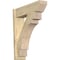 Ekena Millwork Merced Slat Rough Sawn Outlooker, Douglas Fir, 8"W x 28"D x 34"H OUT08X28X34MRC06RDF - alternate 1